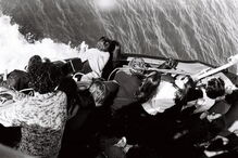 O Tollan naufragou no Tejo em fevereiro de 1980. Só foi removido quase quatro anos depois