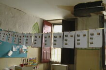 Parte do teto do infantário desabou