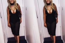 Jovem conta com milhares de seguidores no Twitter, facebook e Instagram. Curvas da milionária são muito elogiadas