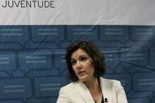 A presidente do CDS-PP, Assunção Cristas