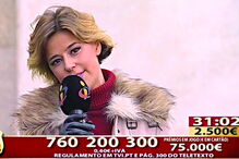 Leonor Poeiras é uma das apresentadoras do programa ‘Somos Portugal’, emitido todos os domingos na TVI