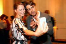 Diogo Morgado e Joana tiveram um romance. Os dois fazem par romântico em 'Ouro Verde'