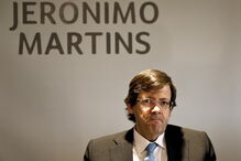 O presidente do Conselho de Administração e Administrador-Delegado do Grupo Jerónimo Martins, Pedro Soares dos Santos