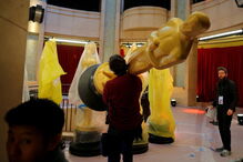 Tudo a postos em Los Angeles para a grande cerimónia de entrega dos Óscares