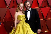 Leslie Mann e o marido Judd Apatow