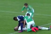 Francis Koné, Olhanense, UOL Esporte, Martin Berkovec, República Checa, desporto, futebol