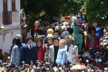 Olinda, Pernambuco, Brasil, desfile, Sérgio Moro, James Brown, Neymar, Donald Trump