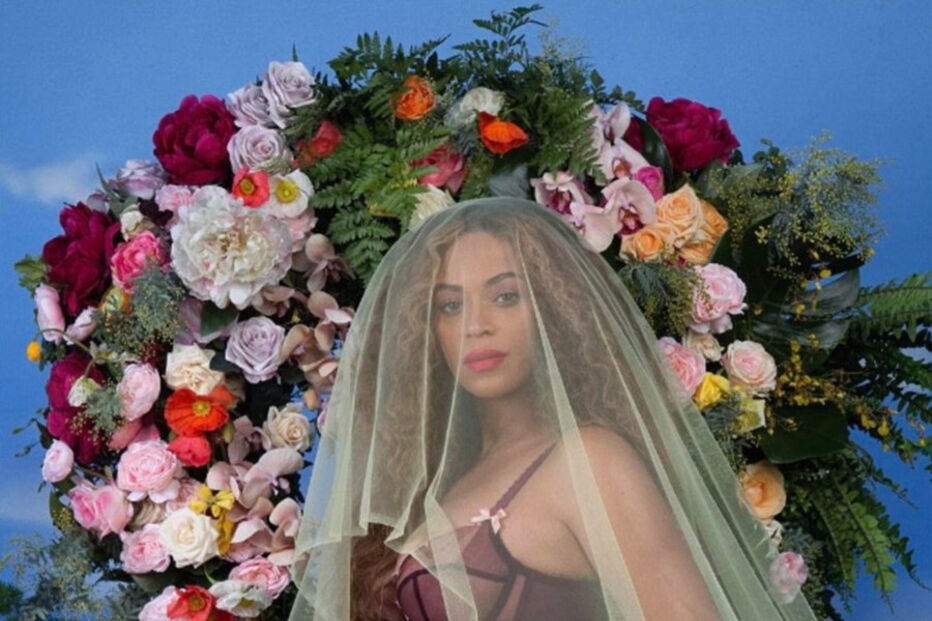 Beyoncé partilhou várias fotografias com os fãs