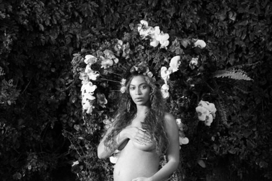 Beyoncé partilhou várias fotografias com os fãs