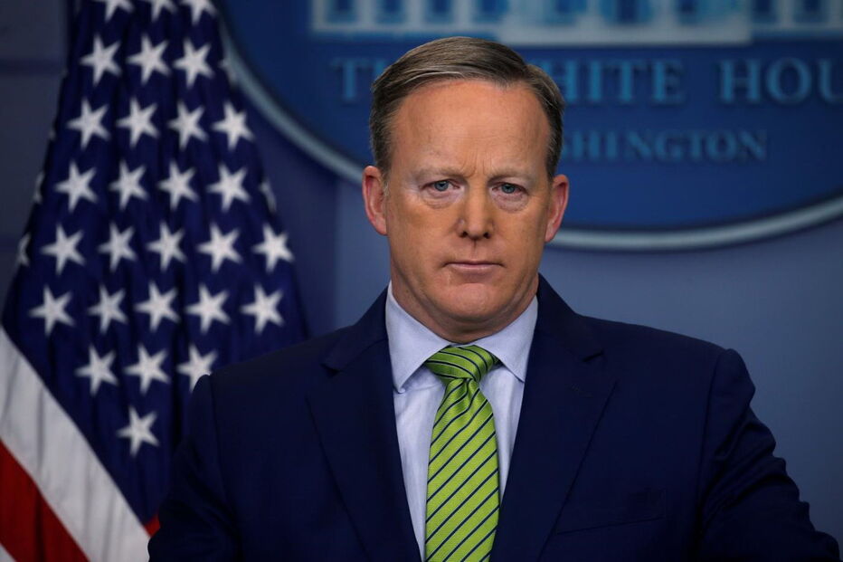 O porta-voz da Casa Branca, Sean Spicer