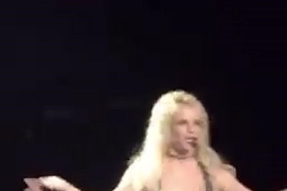 Percalço de Britney Spears foi filmado por um fã