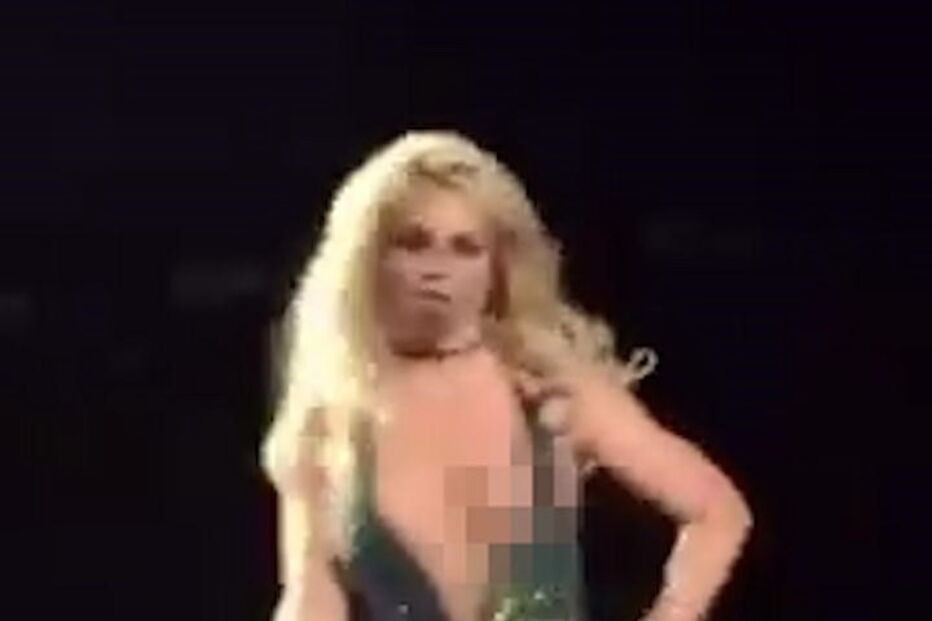 Percalço de Britney Spears foi filmado por um fã