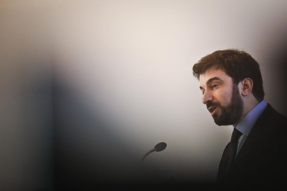 O ministro da Educação, Tiago Brandão Rodrigues