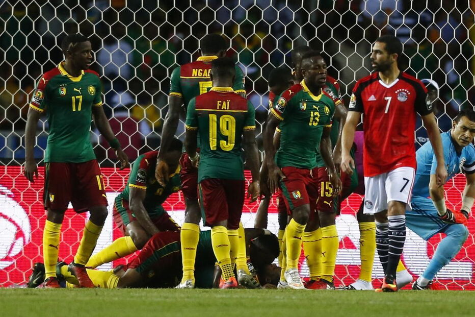 A festa da seleção dos Camarões