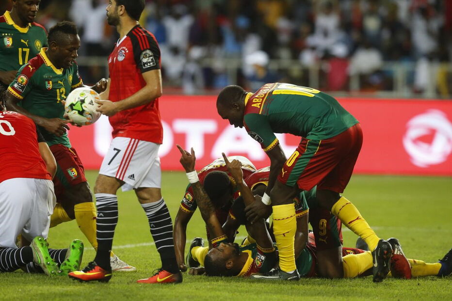 A festa da seleção dos Camarões