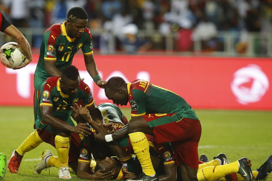 A festa da seleção dos Camarões