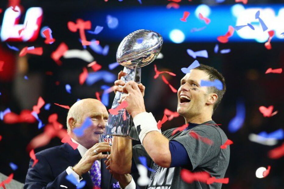 A festa dos New England Patriots