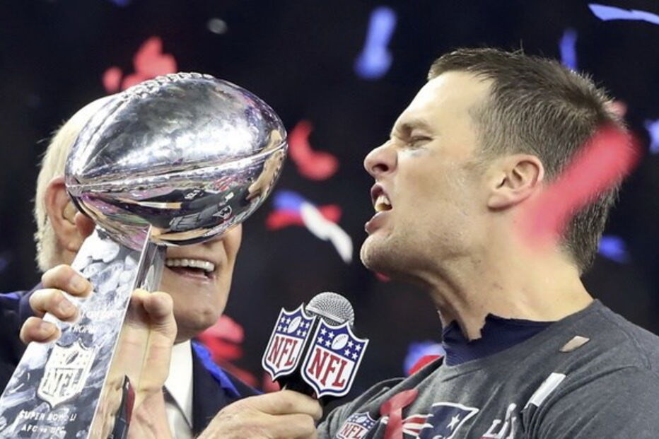 A festa dos New England Patriots