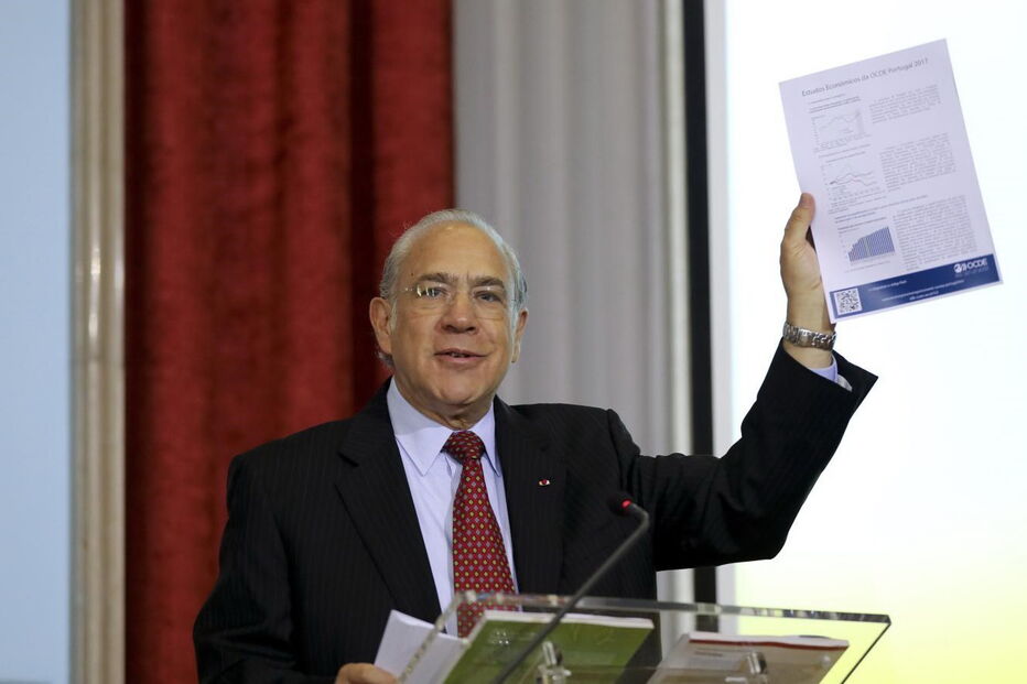 Angel Gurría está em Lisboa a apresentar o relatório da OCDE sobre a economia portuguesa