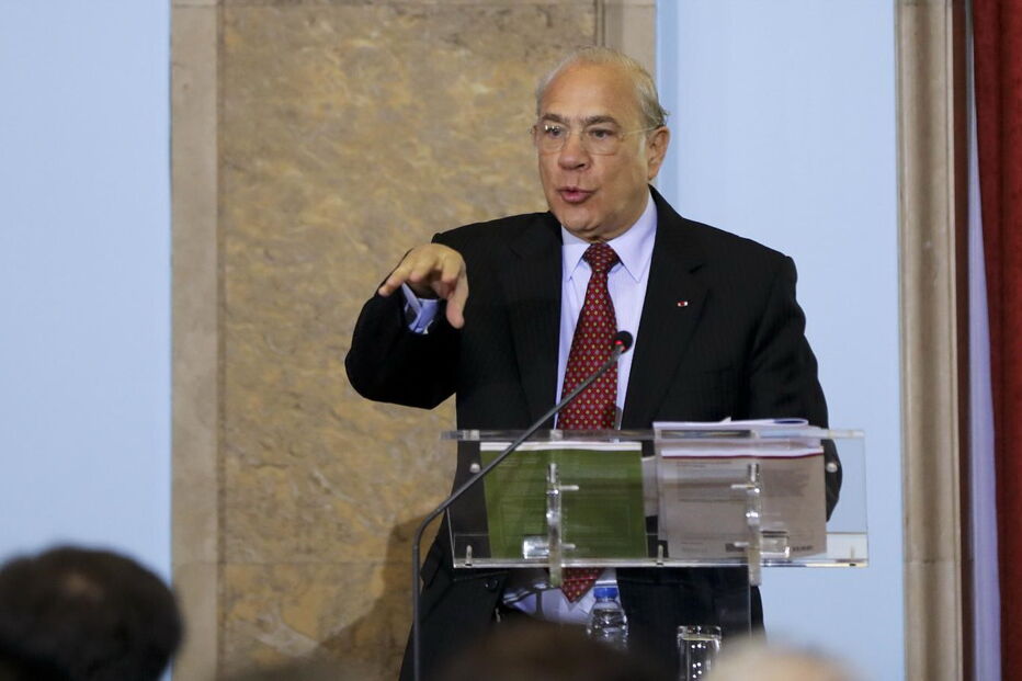 Angel Gurría está em Lisboa a apresentar o relatório da OCDE sobre a economia portuguesa