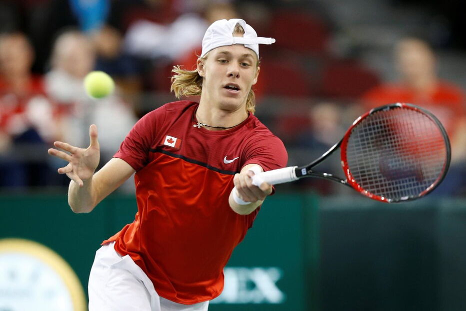 Arnaud Gabas, árbitro, atingido, bola, denis shapovalov