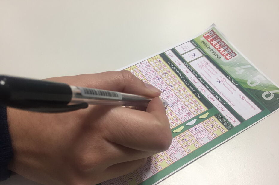 placard, boletim, preencher, mão