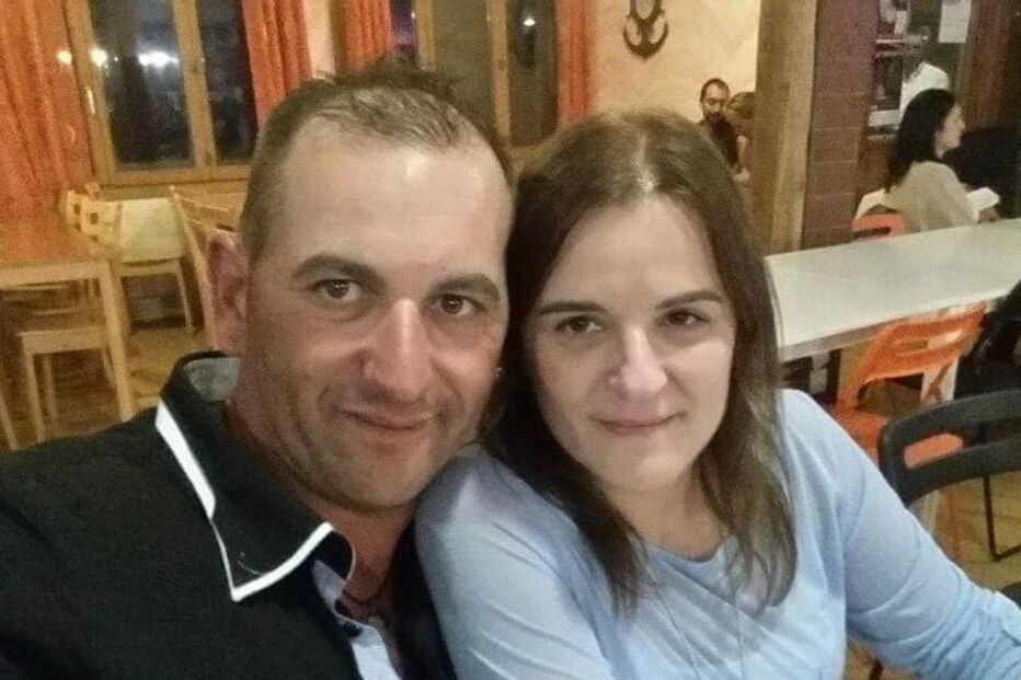 Marlene Gomes com o companheiro, Pedro Resendes, com quem vive na Suíça