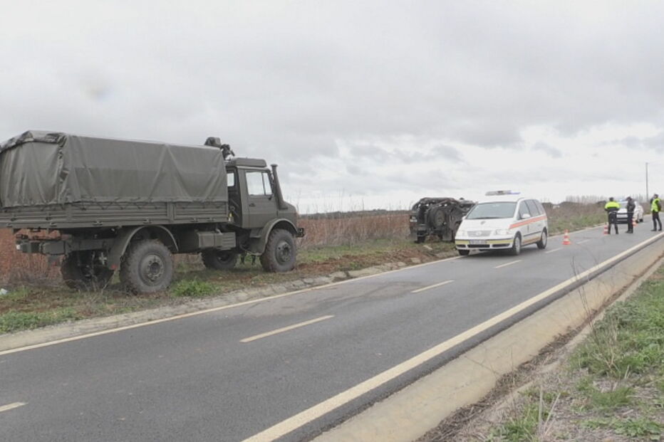 Jipe do Regimento de Estremoz despistou-se em Sousel