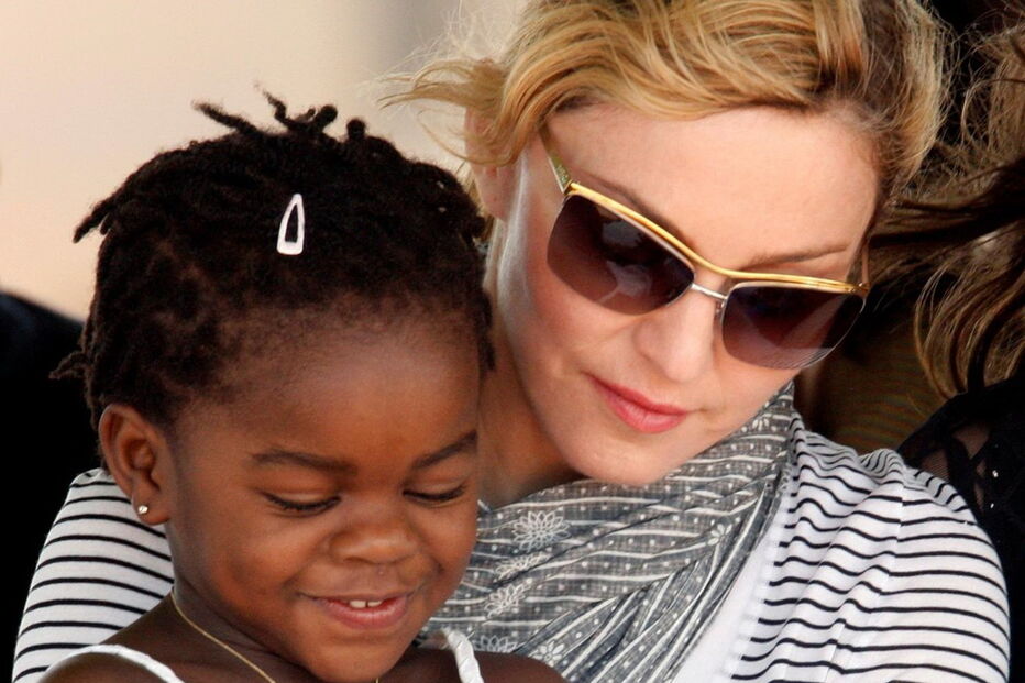 Madonna já tem uma filha, Mercy James, que foi adotada no Malawi
