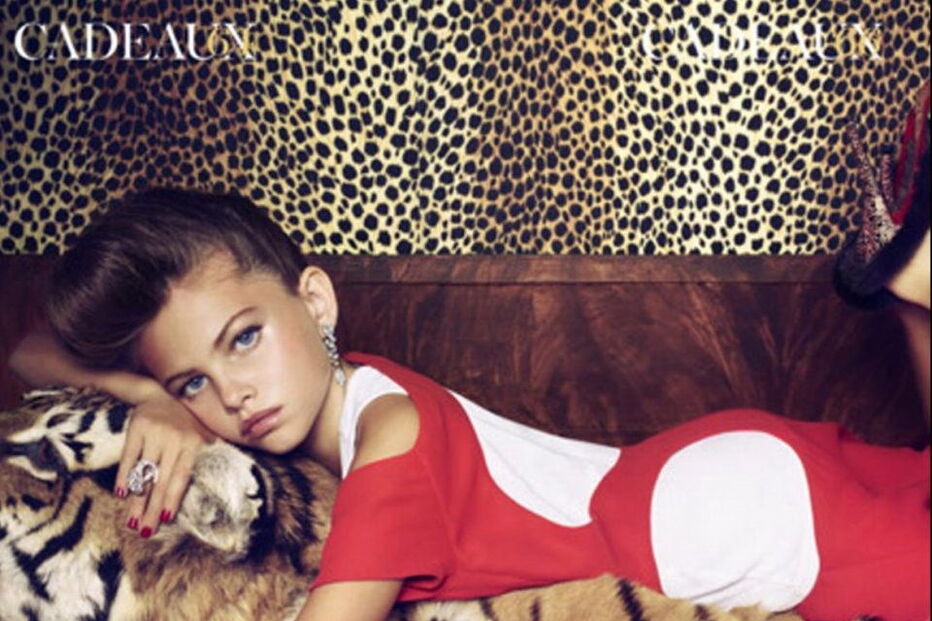 Thylane Lena-Rose Blondeau foi considerada a 'menina mais bonita do mundo' aos 10 anos