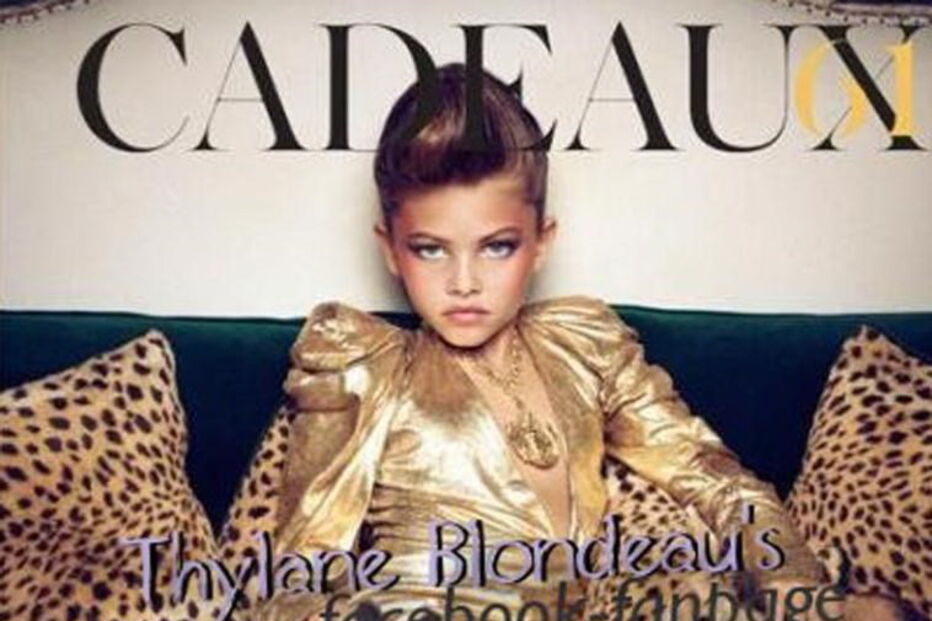 Thylane Lena-Rose Blondeau foi considerada a 'menina mais bonita do mundo' aos 10 anos