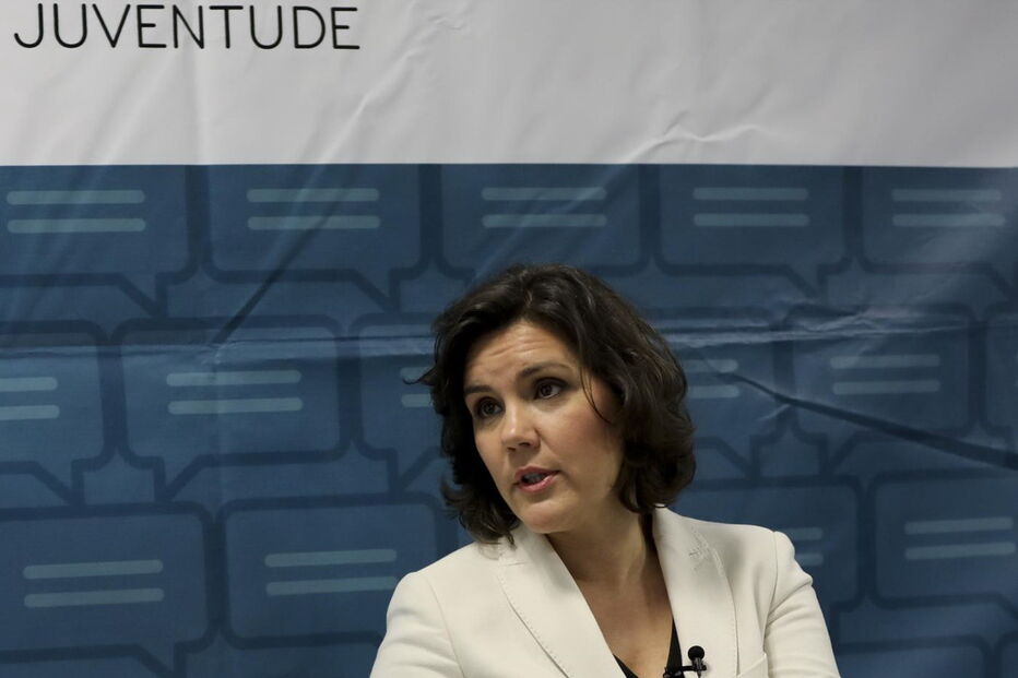 A presidente do CDS-PP, Assunção Cristas