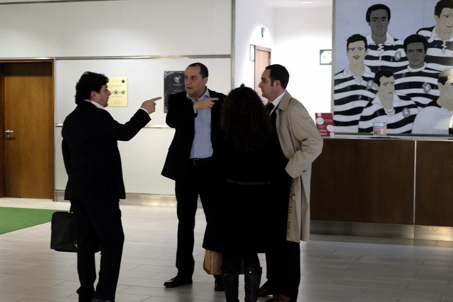 Reunião foi cancelada devido à presença do antigo vice-presidente do Sporting Paulo Pereira Cristóvão