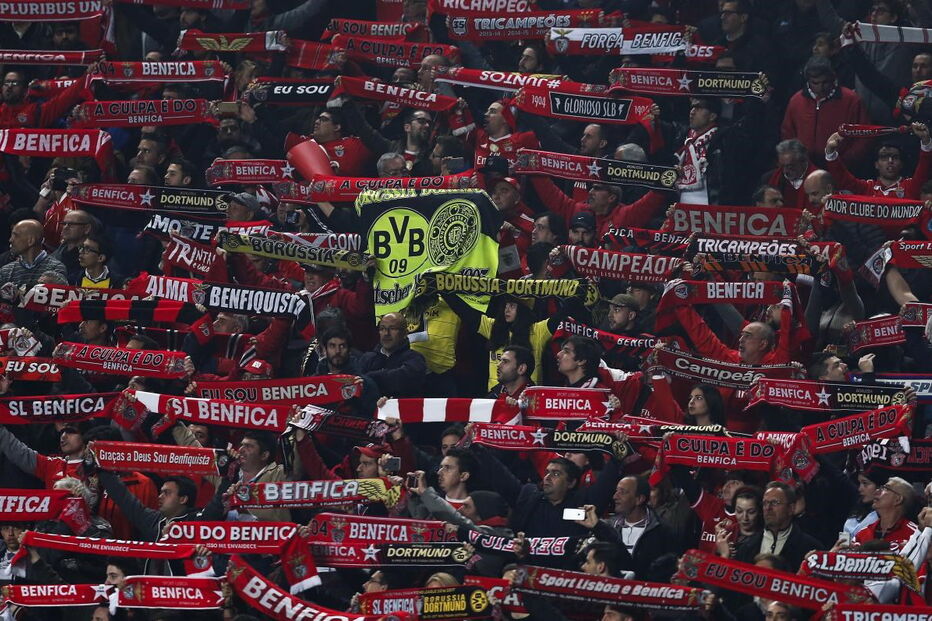 Duelo na Luz opõe Dortmund ao Benfica