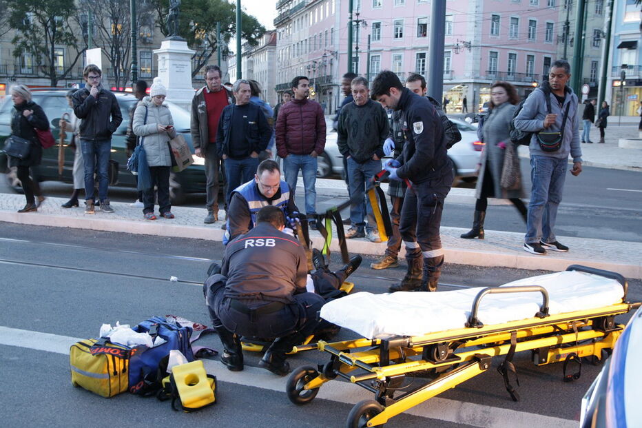 Homem atropelado no Cais do Sodré, em Lisboa