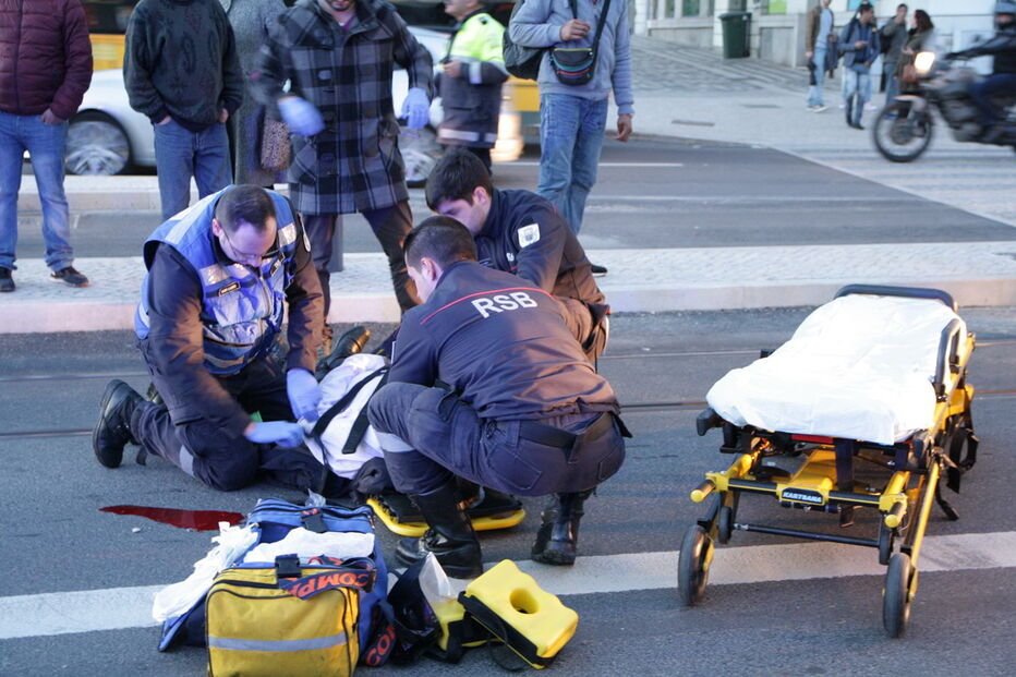 Homem atropelado no Cais do Sodré, em Lisboa