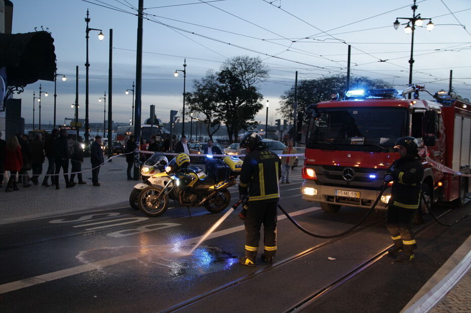 Homem atropelado no Cais do Sodré, em Lisboa