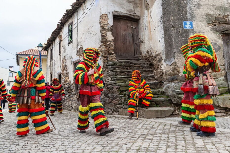 Os ancestrais Caretos de Podence, emblemáticos mascarados do Carnaval Transmontano