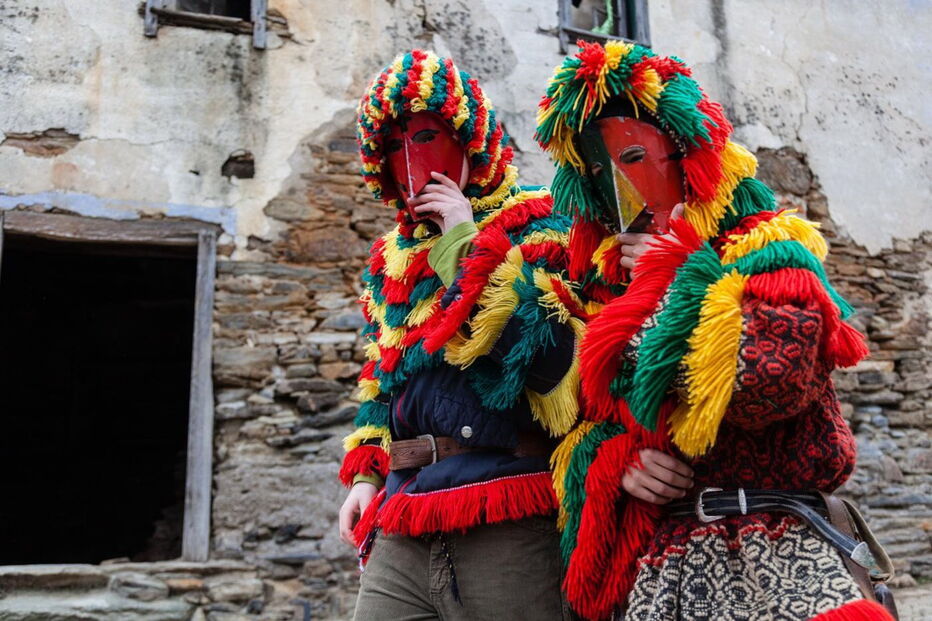 Os ancestrais Caretos de Podence, emblemáticos mascarados do Carnaval Transmontano