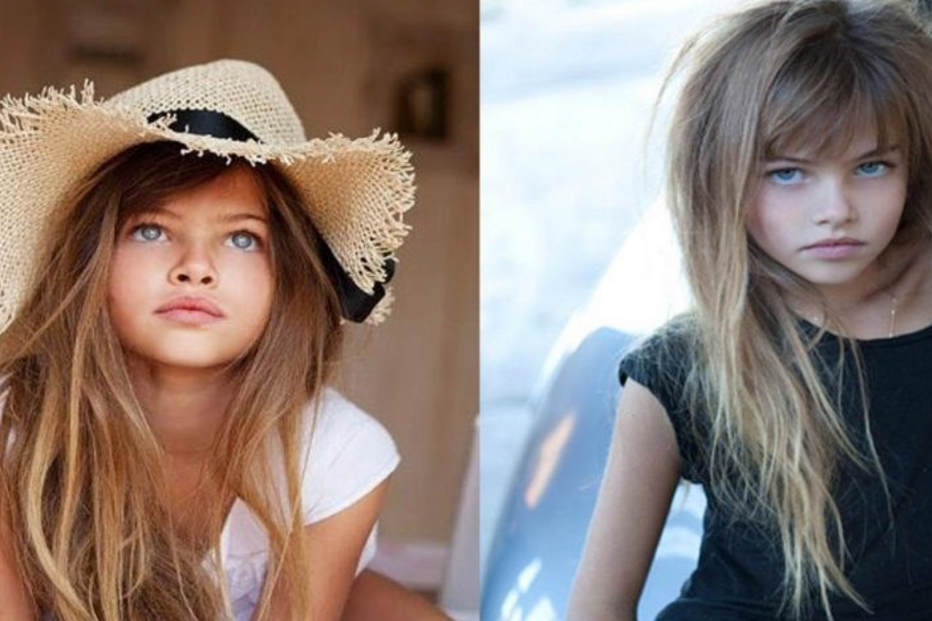 Thylane Lena-Rose Blondeau foi considerada a 'menina mais bonita do mundo' aos 10 anos