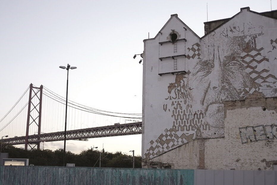Arte urbana, Alexandre Farto, Departamento do Património Cultural da Câmara de Lisboa, Jorge Ramos de Carvalho, rua de Cascais, avenida da Índia, avenida de Ceuta, artes, cultura e entretenimento, arquitetura, monumentos