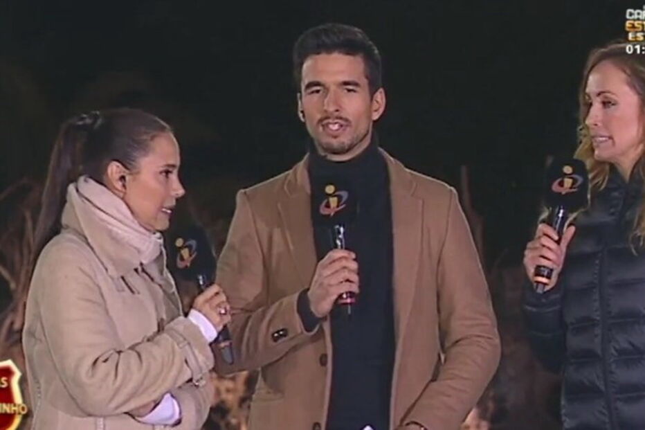 Marisa Cruz, Iva Domingues e João Montez anunciaram em direto prémio que depois foi retirado a João Lopes, de Guimarães