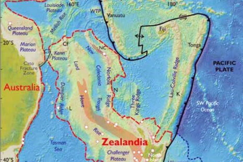 Zelândia, Sociedade Geológica dos EUA, Sidney, Austrália, Serviço Geológico da Nova Caledónia, política, ciência e tecnologia