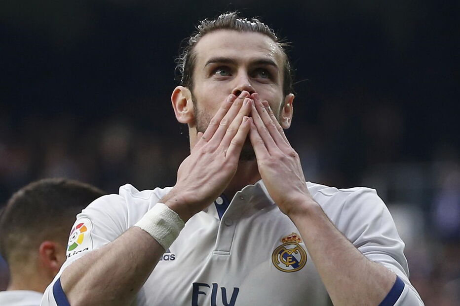 Gareth Bale festeja o regresso aos golos