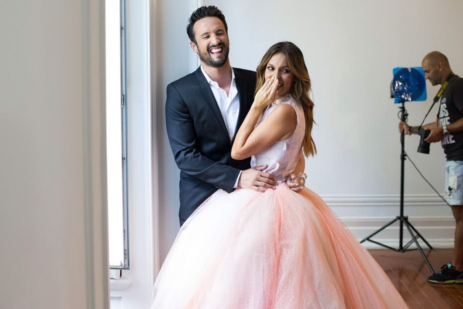 Diana Chaves, César Peixoto, Isabel Figueira, Rodrigo, Pilar, casamento