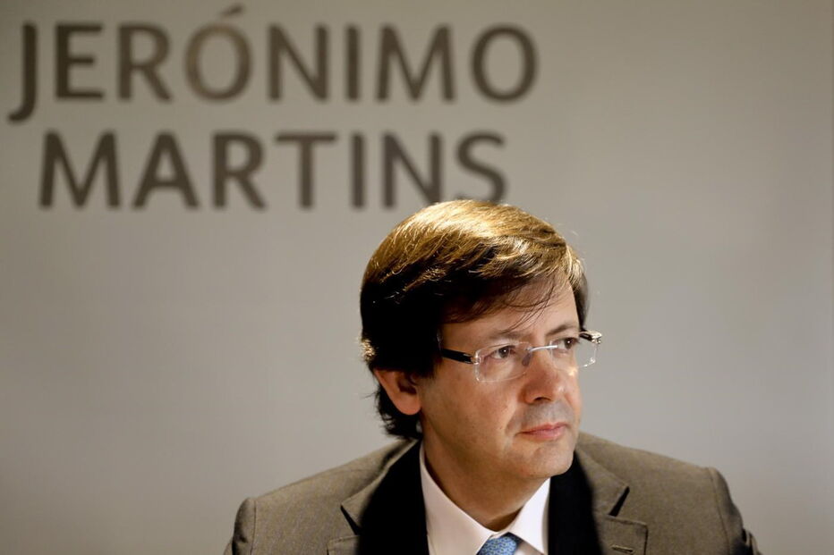 O presidente do Conselho de Administração e Administrador-Delegado do Grupo Jerónimo Martins, Pedro Soares dos Santos
