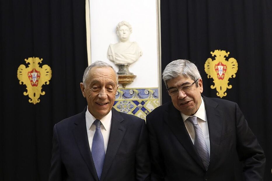 Ferro Rodrigues almoçou com Marcelo Rebelo de Sousa no Palácio de Belém 