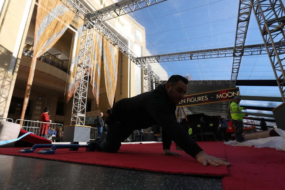 Tudo a postos em Los Angeles para a grande cerimónia de entrega dos Óscares