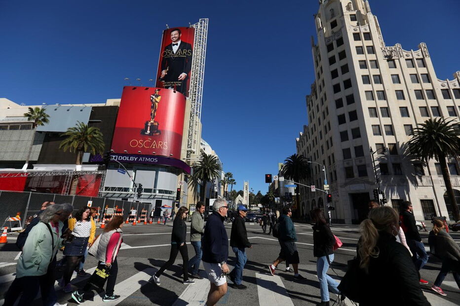 Tudo a postos em Los Angeles para a grande cerimónia de entrega dos Óscares