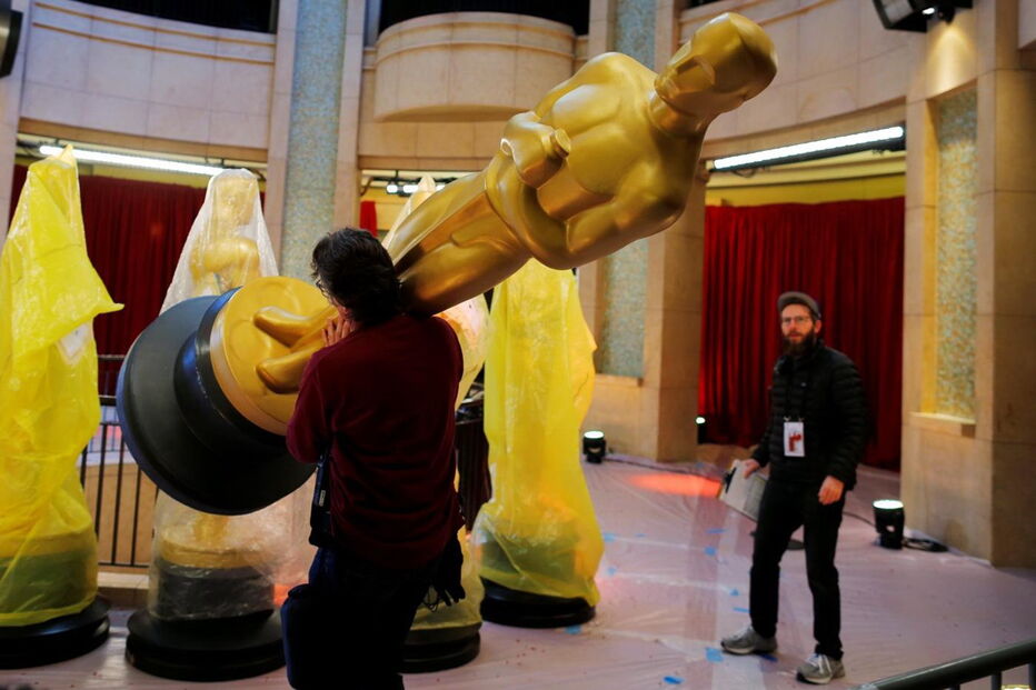 Tudo a postos em Los Angeles para a grande cerimónia de entrega dos Óscares